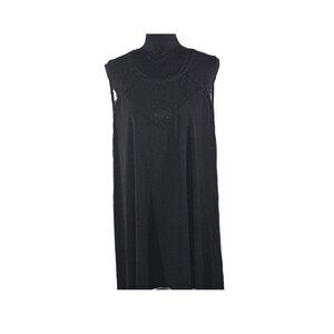 Torrid Black Romantic Lace Bodice Keyhole Tunic Top Blouse Size 5X